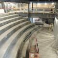 Inside the Powerhouse auditorium as it takes shape in the spring of 2019.